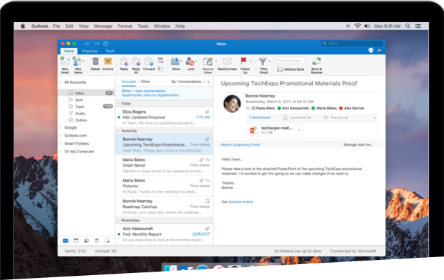 free ms outlook for mac
