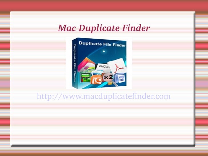 get rid of mac cleaner for duplicates
